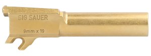 Sig Sauer P365 9mm Luger 3.10" Gold Titanium Nitride Loaded Chamber Indi...