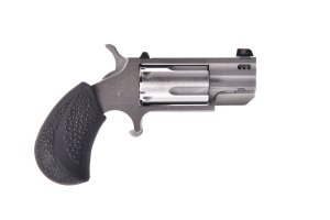 NAA Pug Revolver 22 LR/22 Magnum 1 In 5-Round Stainless Steel