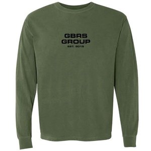 GBRS Group LS-GRNBLK-INS25-3XL Anniversary Instructor Shirt 3XL Hemp