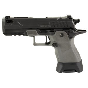 OA Defense 2311 Compact Pro Plus 9MM 4.25" Ported Barrel, Matte Black with Gray Grip, Tritium Sights, Optics Ready, 17Rnd - Includes 3 Mounts