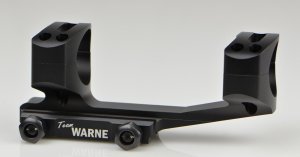 Warne XSKEL34TW Gen 2 34mm Extended Skeletonized MSR Mount Black