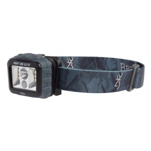 Browning Night Gig Elite Headlamp 25-505 Lumens Blue - Wide Angle Long Distance Beam Modes