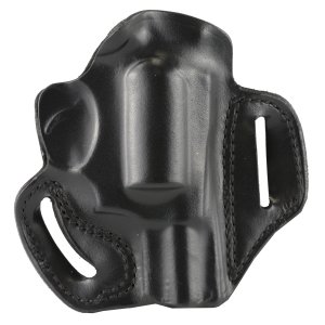 DeSantis 002BA22Z0 Speed Scabbard Belt Holster, Right Hand, Black Leather