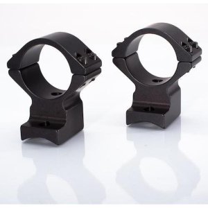 Talley 930719 Lightweight 1" Low Scope Mount Black 8-40 Screws