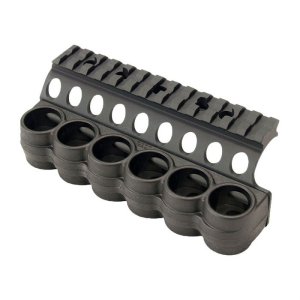 Mesa Tactical 94930 SureShell Polymer Carrier Rail Benelli M4 12GA 6RD