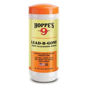 Hoppe's Lead-B-Gone Skin Cleansing Wipes 40 Wipe Can