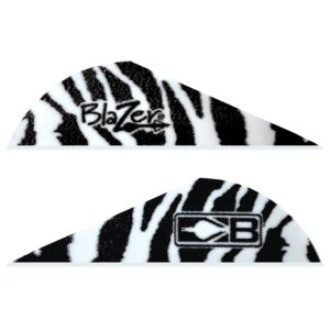 Bohning Blazer Vanes White Tiger 100 pk. 10832WT2 Universal Crossbow Archery 2" 6gr.