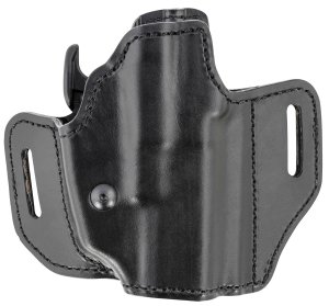 Bianchi 52831 Allusion Assent Pro-Fit OWB Size 13b Black Leather Belt Slide Holster - Glock 19/Ruger Security-9/FN FNS 9mm/40/H&K P30/USP 9/40/VP9/HK 45C/S&W 5906TSW/Walther P99/PPQ/PPS