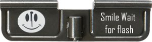 Battle Arms Development AR-15 Dust Cover Smile Wait Laser Engraved