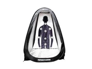 Byrna Technologies BM68724 Life-Size Black Pop-Open Tent 66x42x42 In