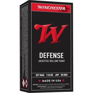 Winchester Ammo Q4204 USA 357Mag 110gr Jacketed Hollow Point 50 Per...