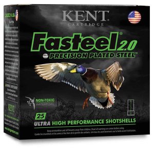 Kent Cartridge Fasteel 2.0 12 Gauge 3.5 in 1 3/8 oz #2 25 Rounds