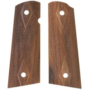 Hogue 45371 1911 Auto Pau Ferro Grips, Square Bottom, Commander
