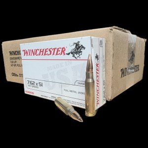Winchester Target 7.62x51mm, 147gr FMJ, 200rd Case