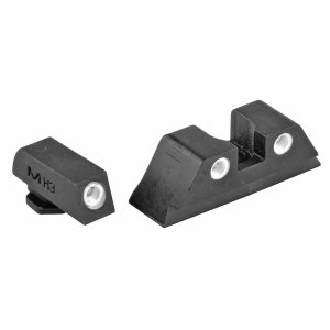 Meprolight 102243201 Tru-Dot Green/Yellow Tritium Sight Set Glock 17/19/22