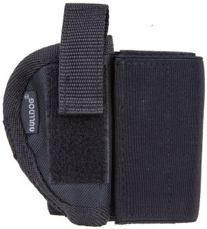 Bulldog WANK1R Ankle Holster Black Elastic Velcro Right Hand Size 1
