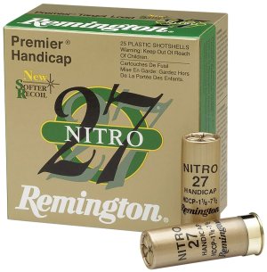 Remington Premier Nitro 27 12 Gauge 2.75 in 1 oz 1290 fps #7.5 25 Rounds
