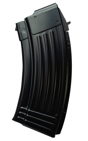 Global Ordnance 7.62x39mm 20rd Fully Ribbed Black Steel