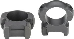Weaver 49305 Grand Slam Top Mount 1" High Matte Black Steel