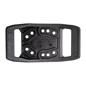 Blackhawk 44H910BK Belt Loop Black Durable Polymer 2-Slot Ambidextrous