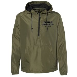 GBRS Group WB-GRNBLK-INS25-2XL Instructor Windbreaker Army Green 2XL