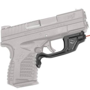 Crimson Trace Laserguard 01-3760-1 Red Laser for Springfield XD-S Black