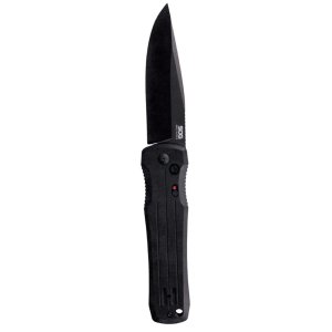 SOG Spec Elite II SE-63 4in Drop Point Plain Edge Black