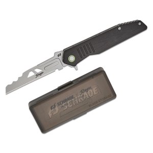 Schrade Nitro Enrage 7 Knife 1202706, 2.5" Blade, Black G10/Steel Handle