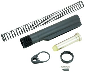 Timber Creek ARBTKBL AR Buffer Tube Kit Black 1076