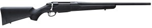Tikka JRTXE312C T3x Lite Compact 223 Rem Caliber 4+1 Capacity 20" Barrel Black Metal Finish Black Synthetic Stock Right Hand