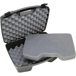 MTM Case-Gard 811-40 Handgun Case Polypropylene Textured Black Finish Foam Padding Latches 14" x 10" x 5.10" Interior Dimensions
