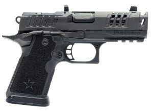 Staccato HD C4X 9mm Compensated 4 DLC Barrel 2011 Carry Pistol Trijicon Tritium Sights 3 Mags