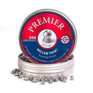 Crosman Premier Hunting LHP77 .177 Lead Hollow Point 500 Per Tin