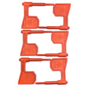 LBE Unlimited CSFLG-RFL Chamber Safety Flag Orange 6.90" 6 Pack