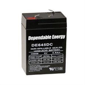 GSM Outdoors American Hunter Rechargeable Battery 6V F-Tab