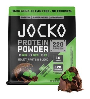 Jocko Chocolate Mint Protein Powder Bag 29112