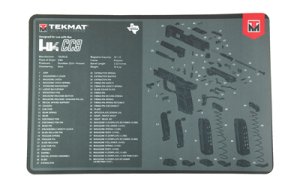 TekMat HK CC9 Cleaning Mat Black Firearm Schematic Print