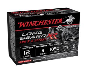 Winchester STLB123M5 Long Beard XR Turkey Shotshell 12 Gauge 3" 1 7/8 oz #5 Shot 1050 FPS 10 Rounds