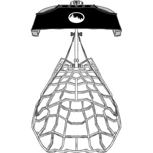 XOP Ion 681129091454 Hang-On Stand, 11.5 lbs, 20"x30" Aluminum Platform
