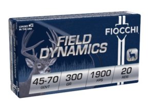 Fiocchi 4570B Field Dynamics 45-70 GOVT 300gr HPFN 1900 FPS