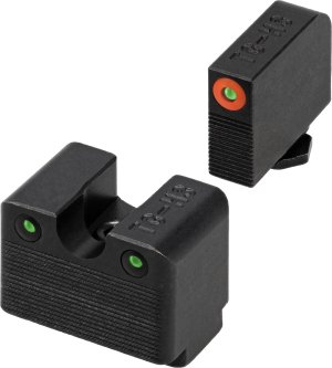 TRUGLO Tritium Pro Night Sights for Glock 42/43 MOS Black
