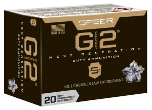 Speer Gold Dot G2 40 S&W 180 Grain 5 in Nickel Plated Brass 20 Rounds