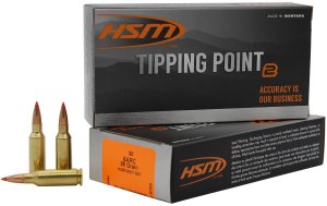 HSM 6mm ARC 95gr Tipping Point Super Shock Tip Ammunition