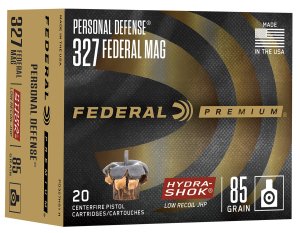 Federal Ammunition HYDRA SHOK 327 FED MAG 85GR JHP 20RD/BX