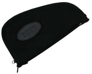 Boyt Harness Company Heart-Shaped 10 In Pistol Rug Black Canvas