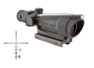 Trijicon ACOG 3.5x35 Dual Illuminated Green XHair 308 Ballistic TA11J-308G