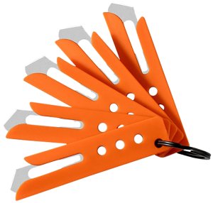 Hogue 35884 Expel Blade Guard Orange Nylon 5 #60 High Carbon Steel