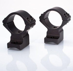 Talley Lightweight Alloy Scope Mounts - Black Anodized - 30mm - High