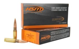 HSM Subsonic 8.6 Blackout 300gr JHP Boat Tail 20rd
