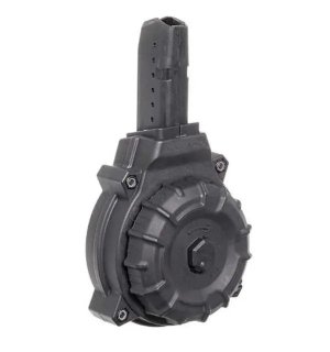 Pro-Shot Products DRM-A12 Glock Style PCC 9mm 50-Round Drum Magazine